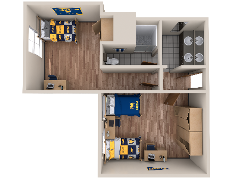 Dickeson Hall floorplan