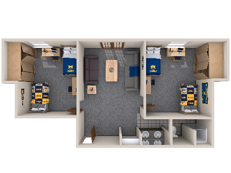 Hansen-Willis Hall floor plan